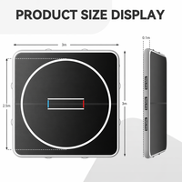 Tapis de lutte gonflable personnalisé en gros 3x3m en PVC pour entraînement de Jiu Jitsu BJJ MMA avec pompe, fabricant OEM