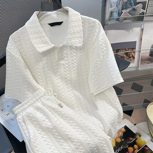 GX8960 Elegante Completo Estivo da Donna, T-shirt a Maniche Corte e <span class=keywords><strong>Pantaloncini</strong></span> Coordinati, Set 2 Pezzi - Product Image 5