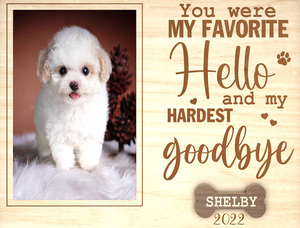 Set regalo sincero personalizzato con cornice commemorativa per cani per onorare il tuo amato amico peloso - Product Image 2