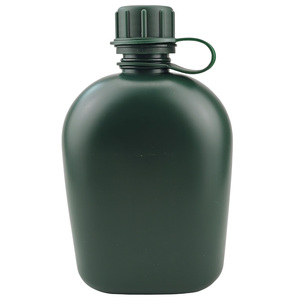 Free sample Factory <b>2L</b> Large Green Outdoor Camping Hiking Sport Drinking Canteen <b>Water</b> <b>Bottle</b> with Cover, in high demand - Product Image 2