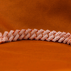 Designer VVS Moissanite Cuban Link <b>Bracelet</b> 925 <b>Silver</b> Custom Fit Luxury Jewelry for Trendsetting Style - Product Image 3