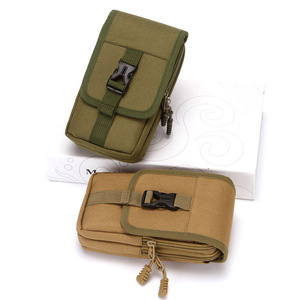 Dikey Su Geçirmez Oxford Fermuarlı Açık Hava Bel Çantası, Kemer Halkalı, Yürüyüş İçin Cep Telefonu Kılıfı, Unisex Bel Çantası (Telefonlar için) - Product Image 3