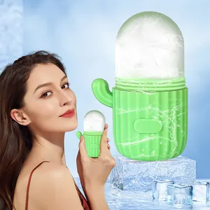 Wholesale Cute Cool Silicone Ice Face Roller Contour silicone ice mold for face For Beauty Skin care Massager
