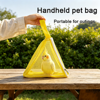 Sac de transport portable pour oiseaux et petits animaux en tissu – Idéal pour oiseaux, agapornis, hamsters – Utilisation extérieure toutes saisons