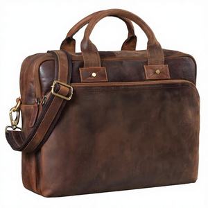 Bolso Bandolera de Cuero Genuino para Portátil, Diseño Elegante, Correa Ajustable, Venta al Por Mayor, OEM ODM - Product Image 1