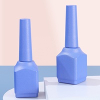 Nouveau design 2026 avec logo OEM, flacon de vernis à ongles gel 15 ml, couleur unique, flacon unique, contenants vides pour vernis à ongles et huile, avec couvercles et pinceaux