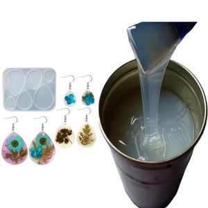 Profession elles hochfestes, platin gehärtetes <span class=keywords><strong>RTV2</strong></span>-Flüssigsilikonkautschuk-Silikonmaterial zur Herstellung von Schmuck formen - Product Image 3
