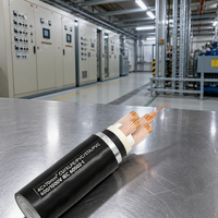 Câble en cuivre blindé en fil d'acier - Haute performance, résistant au feu, isolé XLPE, basse tension XLPE 0,6/1 KV, industriel