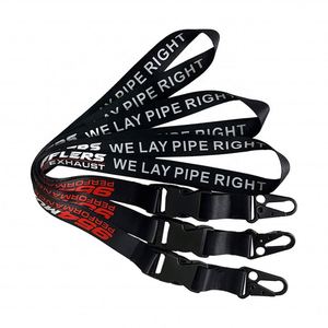 High Quality Heat Transfer Lanyards Multi Color Printing Neck Straps With Logo Custom Eagle Hook Keychain Lanyard - Product Image 3