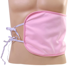 Reusable Castor Oil Sachet Abdominal Care With <b>Elastic</b> <b>Cord</b> Massage Health Aid Pink Khaki White Black - Product Image 4