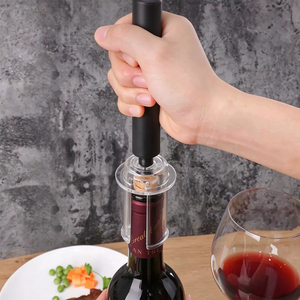 Ouvre-bouteille à pompe à air pour <span class=keywords><strong>vin</strong></span>, tire-bouchon avec extracteur de bouchon transparent pour cuisine et bar - Product Image 5