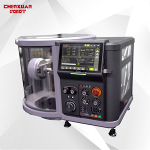 Machine-outil <span class=keywords><strong>CNC</strong></span> |   <span class=keywords><strong>Robot</strong></span> industriel de bureau à <span class=keywords><strong>5</strong></span> axes |   Broche de haute précision, changement d'outil automatique, traitement multifonctionnel - Product Image 1