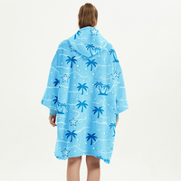 China Fabriek Groothandel Oversized Draagbare Capuchon Sherpa Deken Winter Gigantische Hoodies Deken Sweatshirt Huis Textiel Leverancier