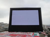 Écran de projection gonflable sur mesure fabriqué en Chine, écran de cinéma gonflable portable, gonflables publicitaires