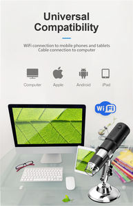 أحدث جهاز WIFI لاسلكي محمول ، تكبير رقمي 50X -1000x ، وios IPhone IPad - Product Image 2