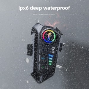 Casco de Motocicleta R9S de la Marca RNG <span class=keywords><strong>para</strong></span> Auriculares, Impermeable, a Prueba de Polvo, con Iluminación RGB Externa, Brillante - Product Image 4