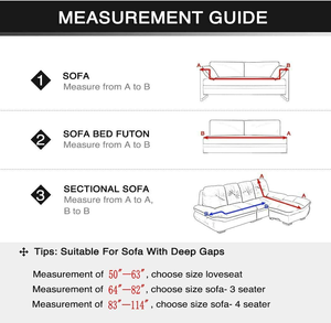 Fundas de Sofá Completas para 5 y 7 Plazas, Estampadas, Impermeables, en Forma de L, Fundas Elásticas para Sillas, Funda de 3 Piezas - Product Image 3