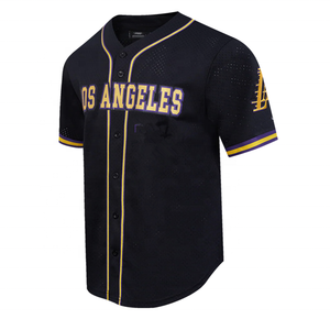 Desain Baru Pola Camo Sublimasi Los Angeles Mesh Fashion Kaos Baseball Pria San Diego Jersey Baseball Pria - Product Image 6