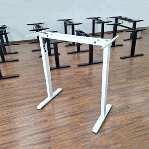 Ergonomic điện đứng hiện đại Nhà văn phòng bàn chuyển đổi cơ giới Chiều cao có thể điều chỉnh di động đứng Bàn máy tính - Product Image 5