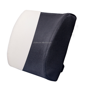 Cojín de Espuma Viscoelástica Ergonómico y Ortopédico para Respaldo de Silla de Oficina o Asiento de Auto, Soporte Lumbar Ajustable - Product Image 2