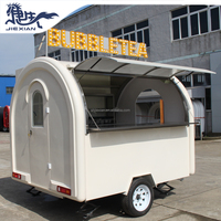 Nouvelle remorque alimentaire fermée USA, chariot à hot-dogs, camion-restaurant, remorque de vente au détail, remorque à glace, boutique de pizzas, café d'hôtel, glaces, maïs et plus