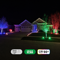 Ampoule LED PAR38 6W E26 E27 B22 IP65 pour éclairage extérieur paysager rouge vert bleu jaune violet pour jardin et arbres