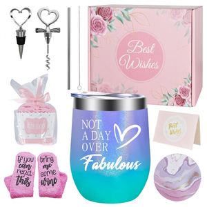 Coffret Cadeau Luxe en Acier Inoxydable avec Décapsuleurs, Carte de Vœux, Bombes de Bain et Sels – Cadeau de Vœux Chaleureux - Product Image 1