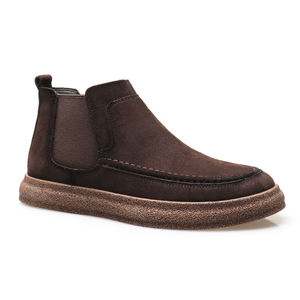 Bottes Chelsea pour hommes de qualité supérieure, en cuir, pour le travail, vente en gros directe usine - Product Image 1