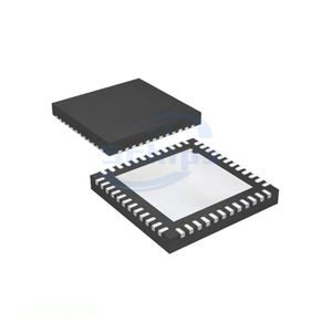 L6370QTR 48 VFQFN Circuit intégré à contacts apparents, Composants électroniques à acheter en ligne, IC PWR SWITCH N CHAN 48QFN En stock, Gestion de l'alimentation (PMIC) - Product Image 1
