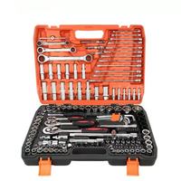 Ensemble de 151 pièces de clés à cliquet, boîte à outils combinée pour l'entretien mécanique automobile