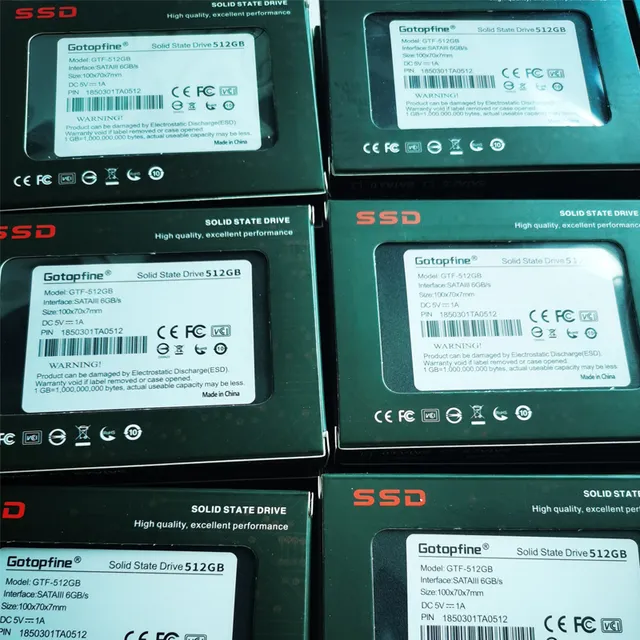 Internal SATA3 2.5" SSD 512GB for Laptop/Desktop/Server with Aluminum Alloy Shell Read/Write Speed 501-600MB/s 5-Year Warranty