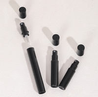 Mini vaporisateur en plastique de haute qualité, 2ml, 3ml, 5ml, 8ml, 10ml, flacon de parfum Pp, vaporisateur de brume, clair, noir, blanc