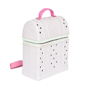 Thiết kế trang trí Silicone lớn bogg bãi biển túi đáng yêu cá nhân <span class=keywords><strong>EVA</strong></span> trường trẻ em ba lô - Product Image 1
