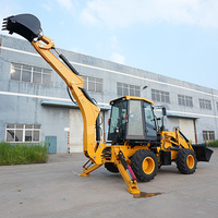 Chargeuse-pelleteuse 4x4 WZ30-25, chargeuse sur pneus avec capacité de levage de 2500 kg et profondeur de fouille de 4000 mm