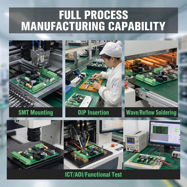 Fast Prototype PCB Assembly PCBA Manufacturing Service Based on Customer Design Files