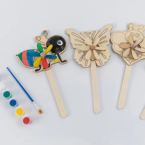 Aviones de Madera para Pintar, Modelo de Planeador de Madera sin Acabado para Pintar, para Niños de 5 a 7 Años, Manualidades Escolares y Familiares - Product Image 6