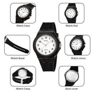 Kids' cartoon watch Student waterproof quartz wristwatch with silicone strap Water resistance and clear number markings - Product Image 2