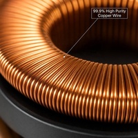 Bobine d'inductance toroïdale haute efficacité pour le filtrage du bruit des alimentations informatiques, fabrication sur mesure, directement de l'usine
