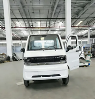 Mini camionnette électrique compacte rechargeable avec boîte ouverte pour le transport de marchandises commercial, idéale pour la logistique urbaine, les travaux agricoles et les scénarios de transport routier (conforme CEE)