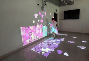 Tableau mural interactif de jeu de balle d'intérieur, panneau tactile pour l'éducation scientifique, <span class=keywords><strong>équipement</strong></span> de terrain de jeu pour enfants, <span class=keywords><strong>prix</strong></span> économique - Product Image 4