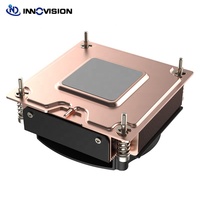 Radiateur de serveur 1U de haute qualité avec chambre à vapeur, refroidisseur de processeur actif pour Intel LGA1700 78x78MM 145W TDP