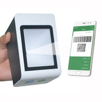 EDOO D20 Caja de pago electrónico móvil Qr Escáner de código de barras Lector Pago Escritorio Precio Etiqueta Escáner de código de barras