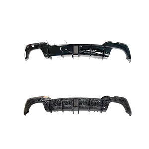 G20 3ซีรี่ส์ G28สีดำมันวาวสำหรับ BMW การปรับแต่งขอบด้านหลังรวมถึงไฟนักบินกันชนหลัง - Product Image 2