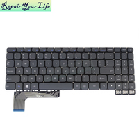 Nouveau clavier d'ordinateur portable anglais américain pour passerelle GWTN156-11BK GWTN156-11 YXT-91-39 SCDY3402001 États-Unis claviers d'ordinateur portable gris Keycaps