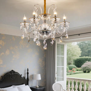 European Luxury Crystal <b>Candles</b> Maria Theresa <b>Large</b> Crystal Chandeliers Living Room Hotel Decorative <b>Candles</b> - Product Image 4