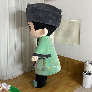 Disfraz de Mascota de Dibujos Animados con Diseño Personalizado de Niño Antiguo Estilo Chino, Lindo para Fiestas y Promociones - Product Image 3