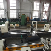 Tour CNC horizontal CK61200G avec alésage de broche extra large, machine multitâches pour le traitement des filetages de tubes en alliage à haute dureté