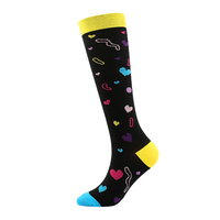 Chaussettes de Compression par Sublimation, chaussons anti-transpiration multifonctions, confortables, pour infirmières