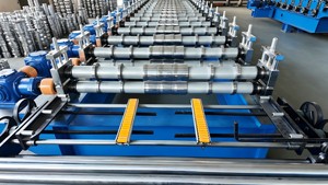 Máquina Formadora de Tejas Glaseadas de Alta Velocidad 828 Directa de Fábrica, Formadora de Rollos de Tejas Metálicas Galvanizadas PPGI Estilo Antiguo - Product Image 6