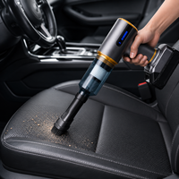 Aspirateur de voiture sans fil portatif ABS sans balais, 3 modes, 18000Pa, souffleur/aspirateur, pour nettoyage des débris de cuisine, table et intérieur de voiture